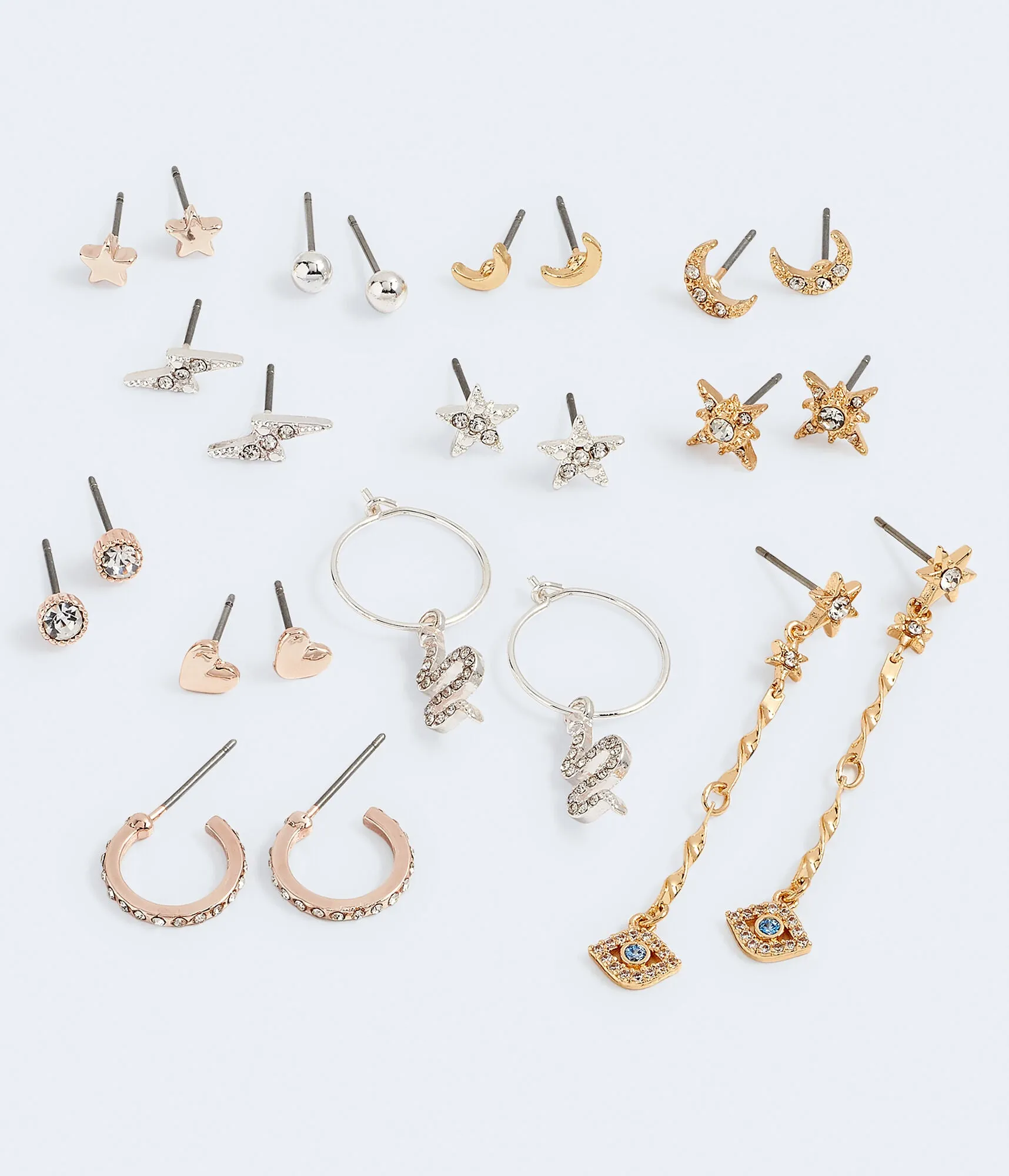 Aeropostale Classic Icons Stud Earring 12-Pack