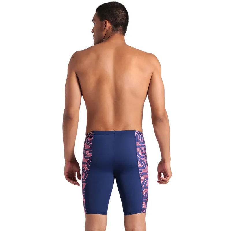 Arena - Escape Swim Men's Jammer - Navy/Team Red