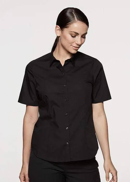 Aussie Pacific Ladies Kingswood Short Sleeve Shirt 2910S