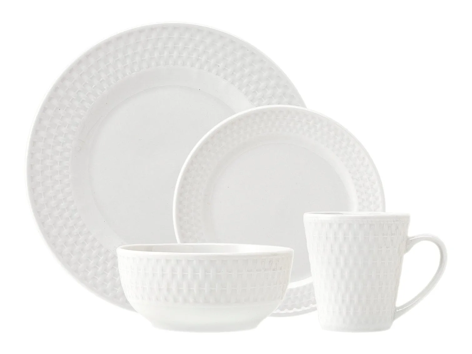 Avea 16pc Set Plain