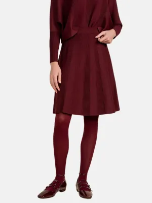 Baia Skirt in Merlot