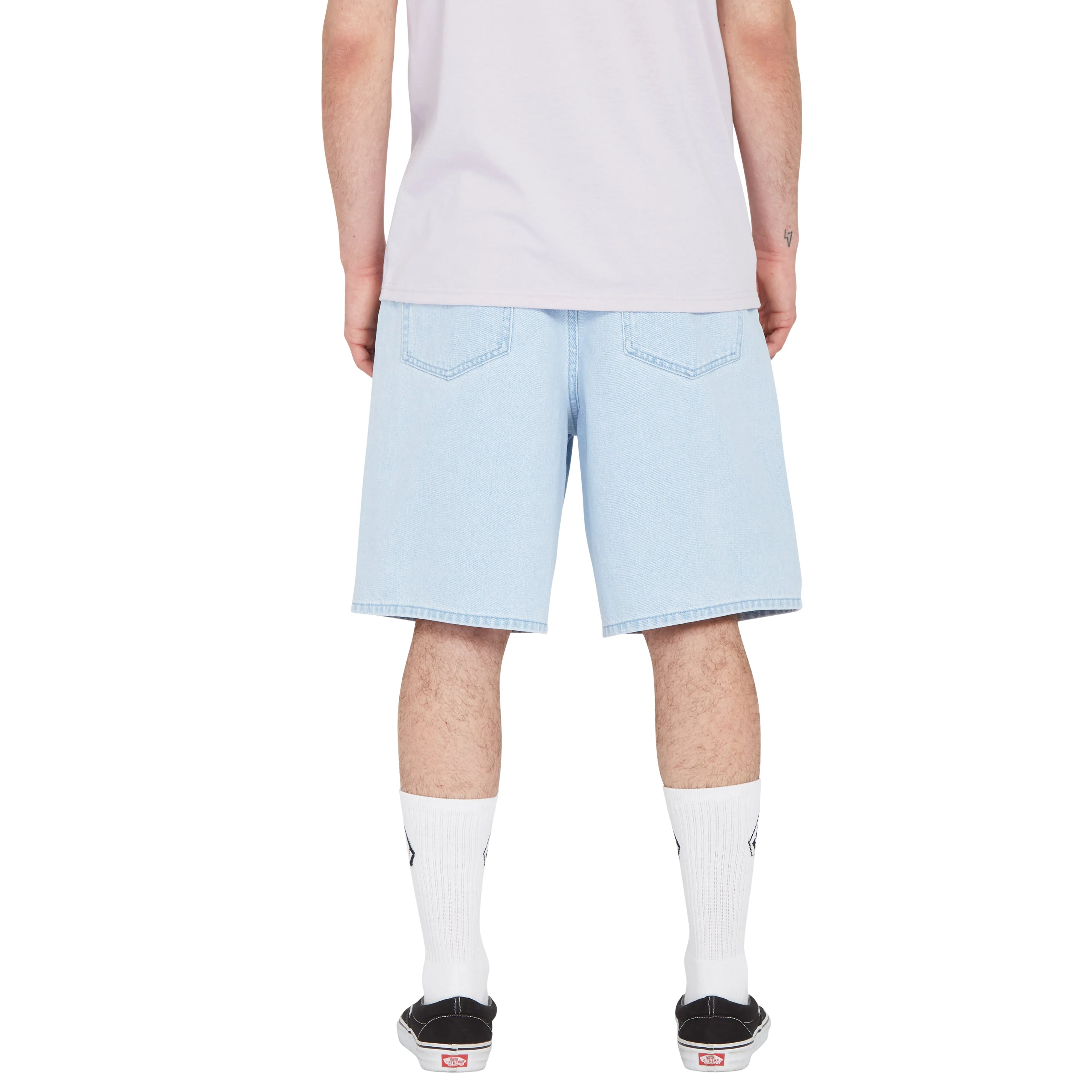 Billow Denim Short Light Blue