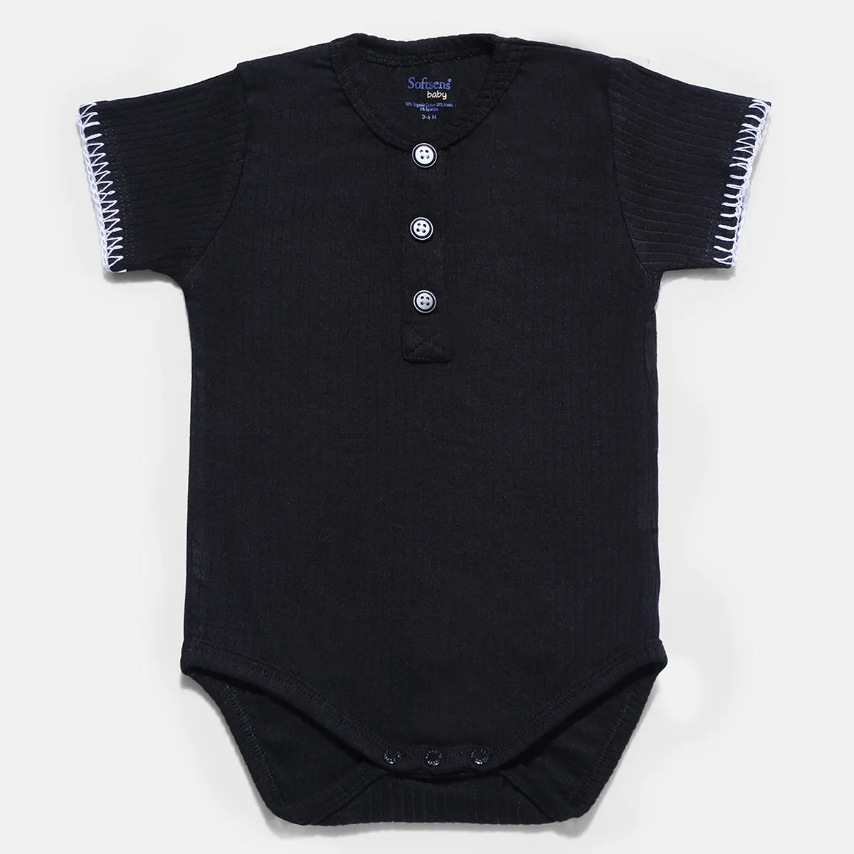 Black Bean Ribbed Bodysuit