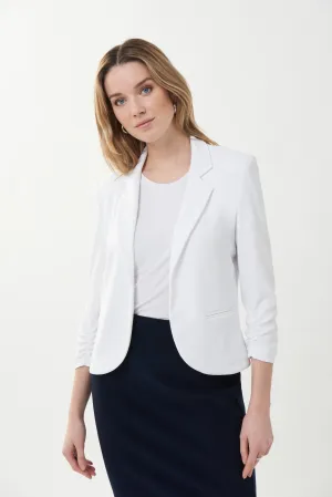 Classic Short Blazer, Vanilla