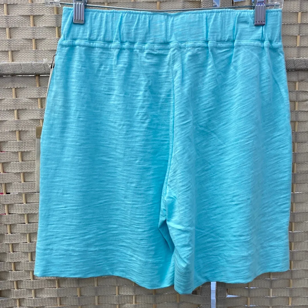 Cotton Short - Aquamarine