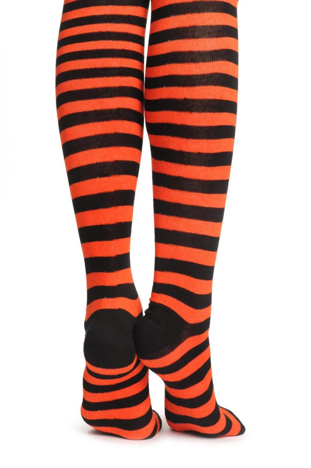 Dark Orange & Black Stripes