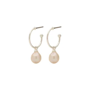 EILA pearl earrings silver-plated