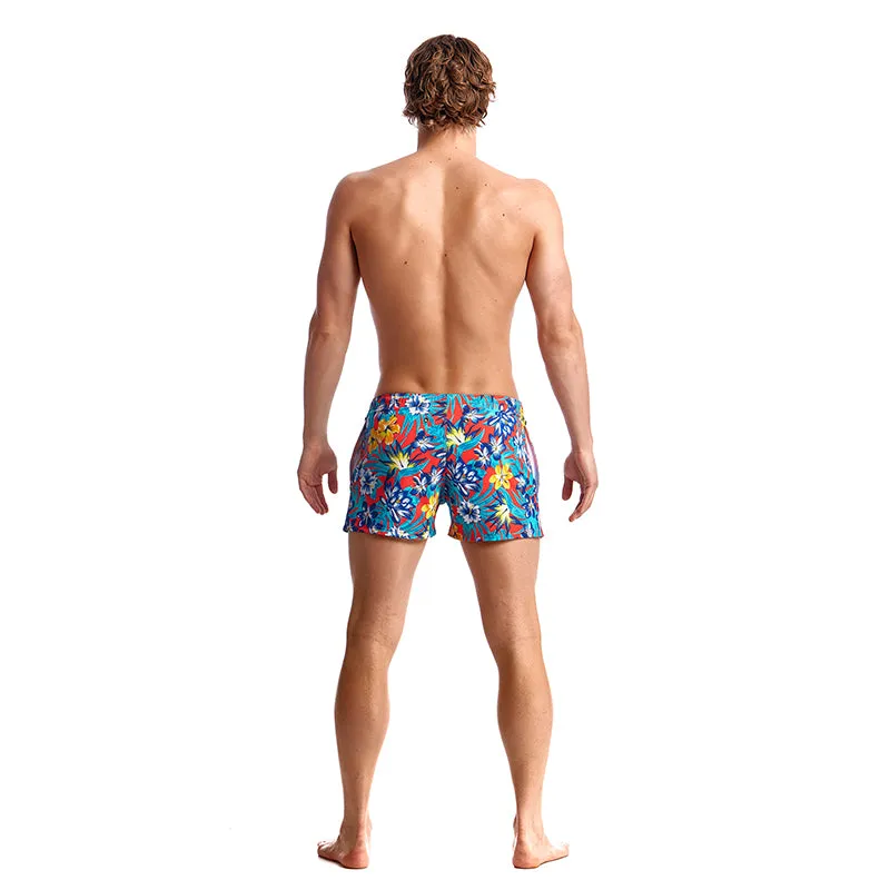 Funky Trunks - Aloha from Hawaii Mens Shorty Shorts Short