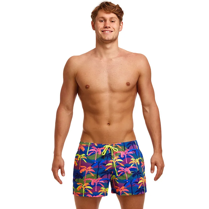 Funky Trunks - Palm A Lot - Mens Shorty Shorts Short