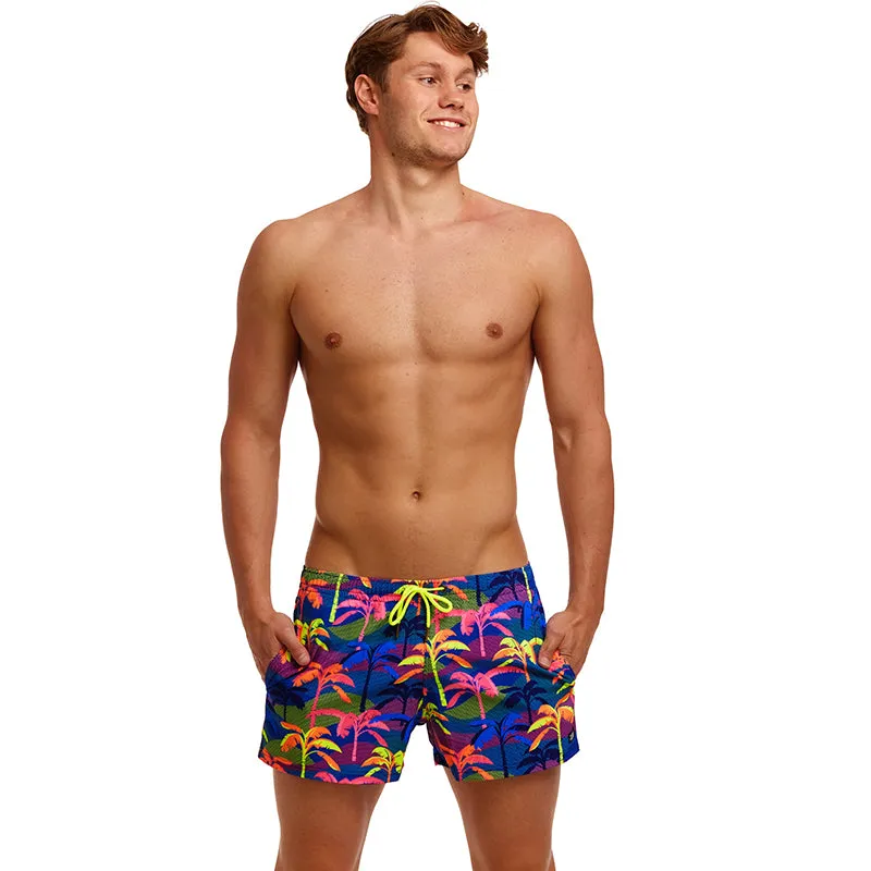 Funky Trunks - Palm A Lot - Mens Shorty Shorts Short