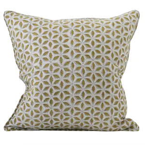 Hanami Saffron Linen Cushion