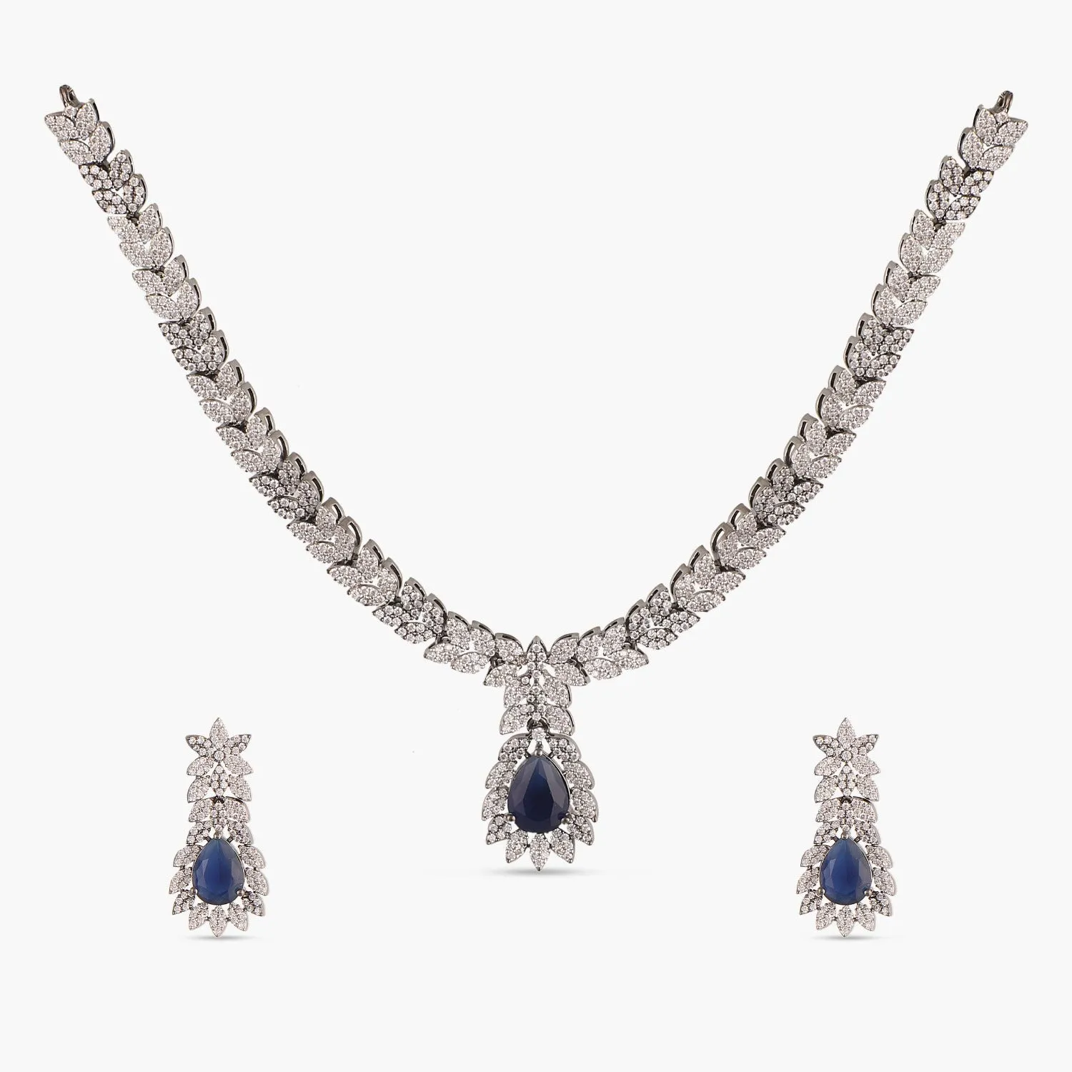 Helia Nakshatra CZ Necklace Set