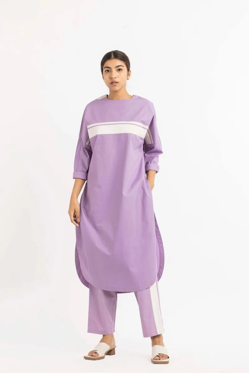 Long Jumper Co-ord Lavender