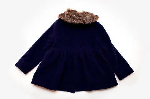 Navy Sophia Coat