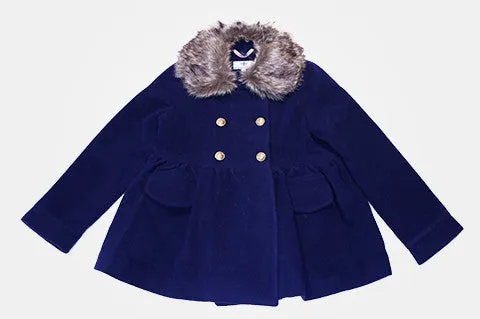 Navy Sophia Coat