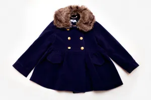 Navy Sophia Coat