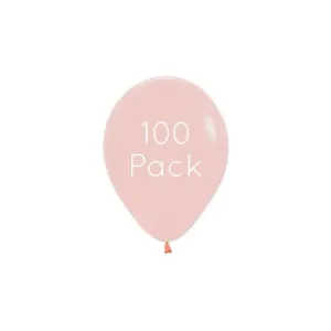 Pastel Matte Melon Mini Balloons - 100 Pkt