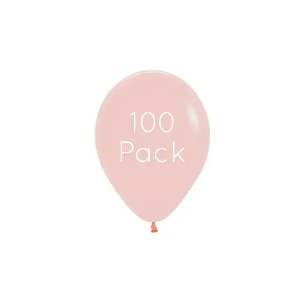 Pastel Matte Melon Mini Balloons - 100 Pkt