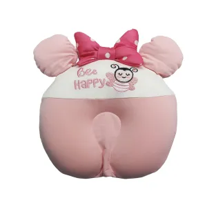 Pink Mouse Kitten Memory Foam Head Shaping Pillow for Baby