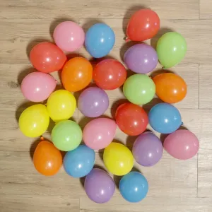 Rainbow Mini Balloons - 25 Pkt