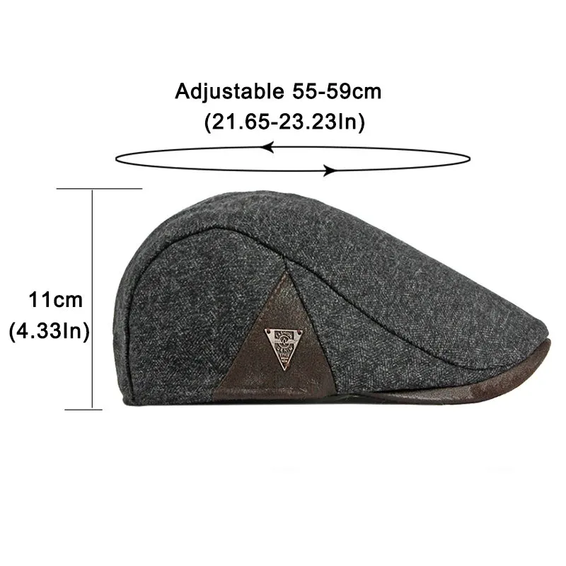 Stylish Cotton Flat Cap