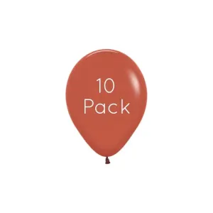 Terracotta Mini Balloons - 10 Pkt