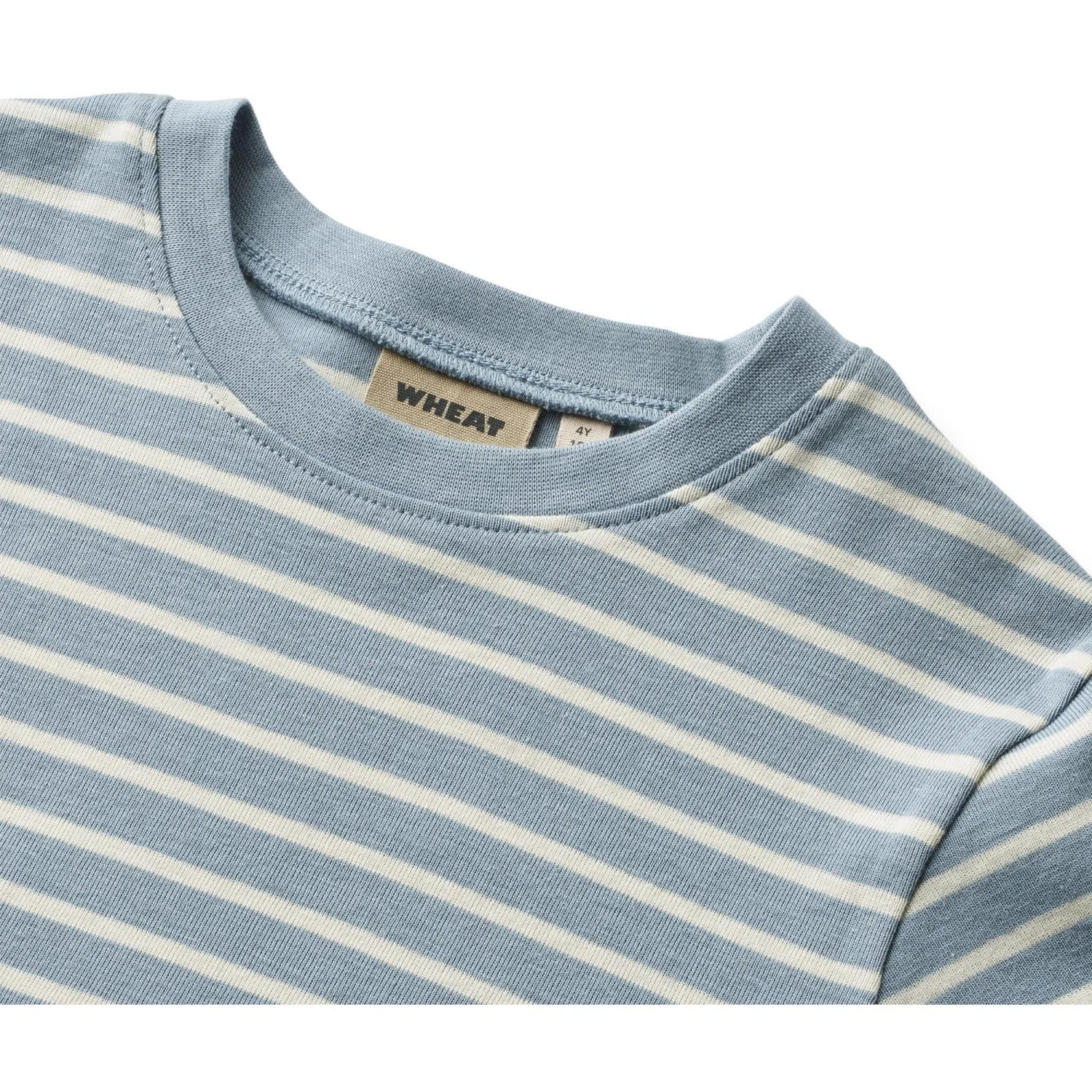 Wheat Ashley Blue Stripe T-shirt Fabian